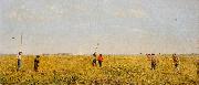 Thomas Eakins Pushing for Rail Spain oil painting artist